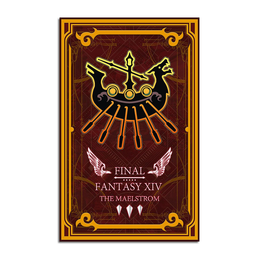 Fantasy XIV Grand Companies of Eorzeo Maelstrom of Limsa Lominsa Rug - DucG