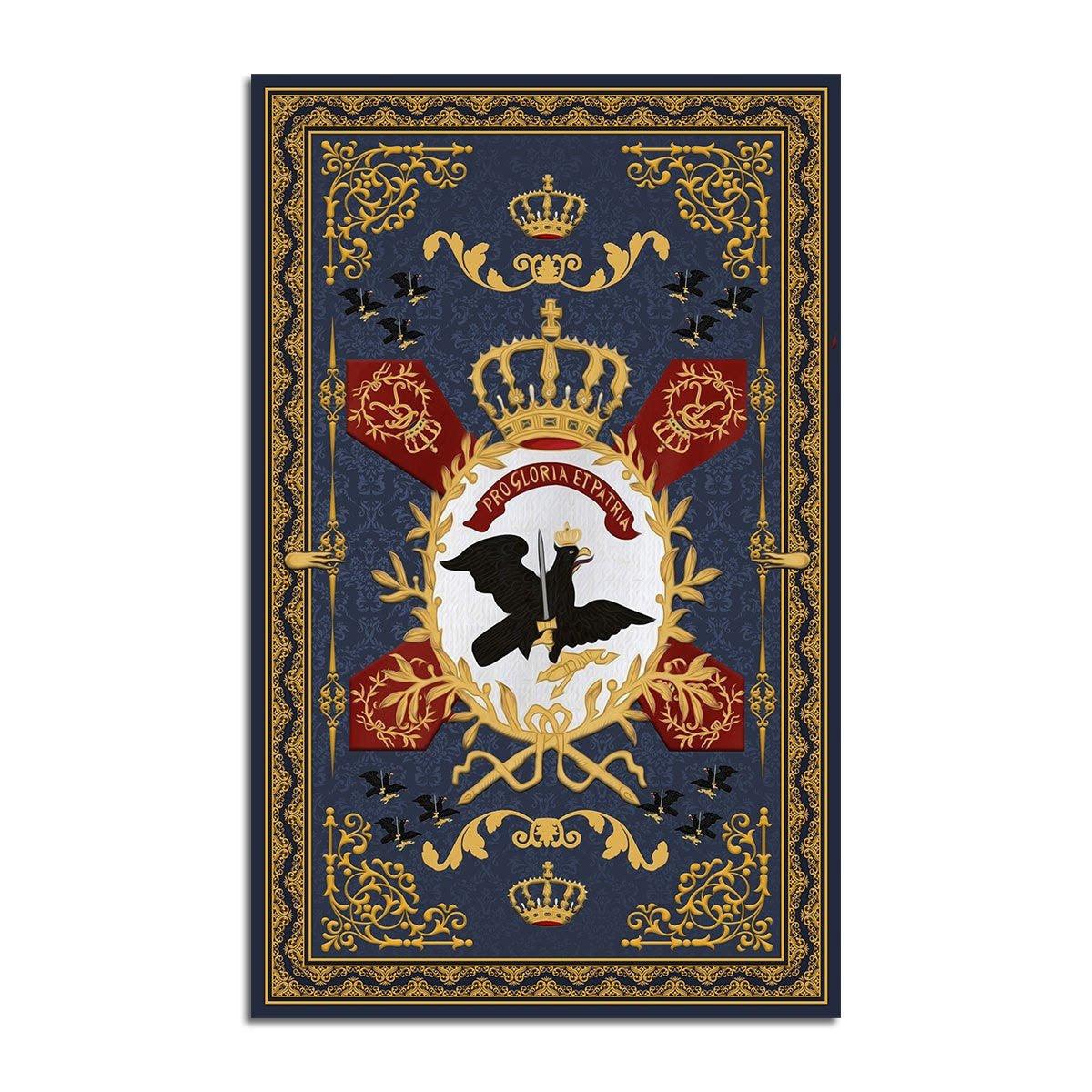 Flag Prussian Army Rug - CustomsPig