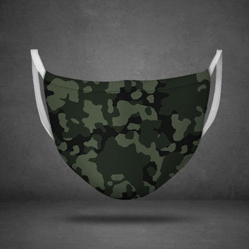 Flecktarn Darkgreen Face Mask - DucG