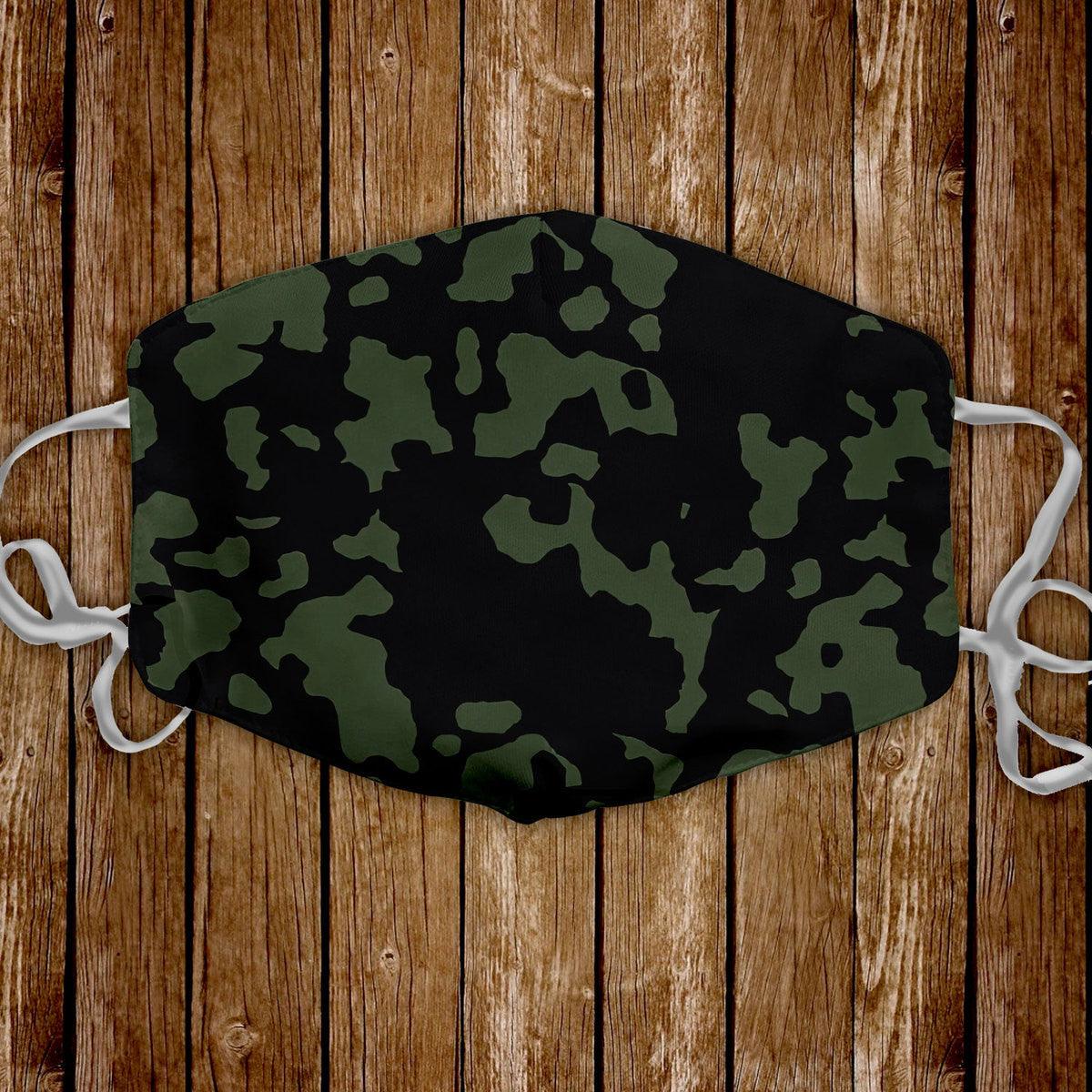 Flecktarn Darkgreen Face Mask - DucG