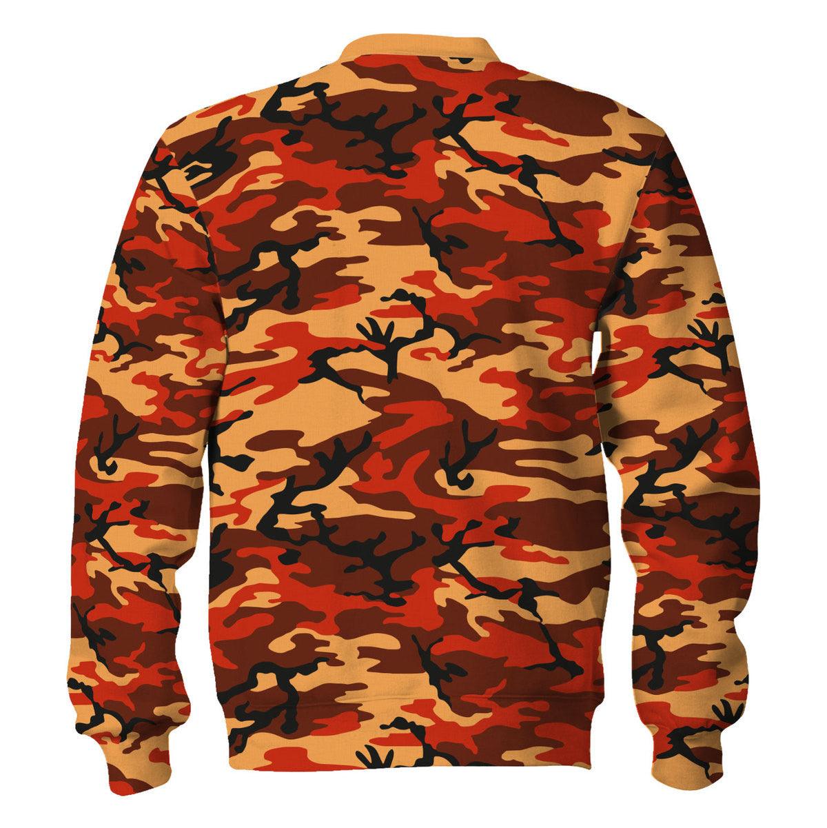 Flecktarn Red Brown German World War II Camouflage Patterns - DucG