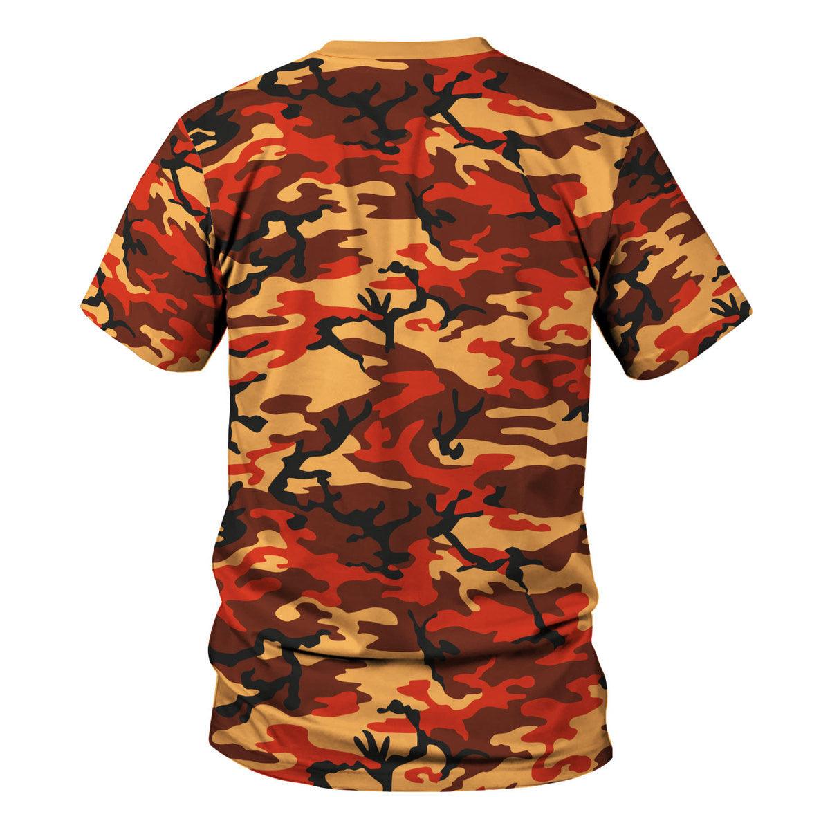 Flecktarn Red Brown German World War II Camouflage Patterns - DucG