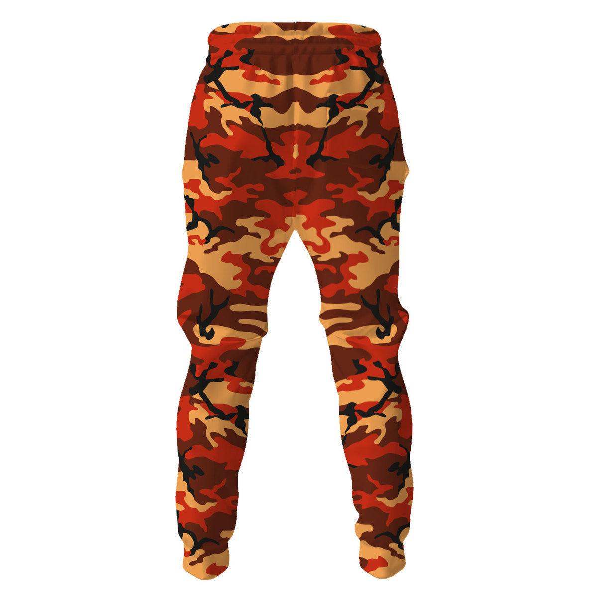 Flecktarn Red Brown German World War II Camouflage Patterns - DucG