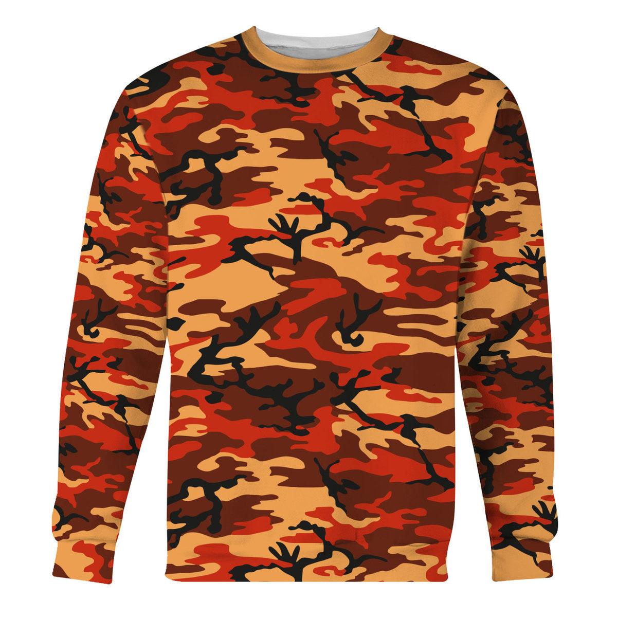 Flecktarn Red Brown German World War II Camouflage Patterns - DucG