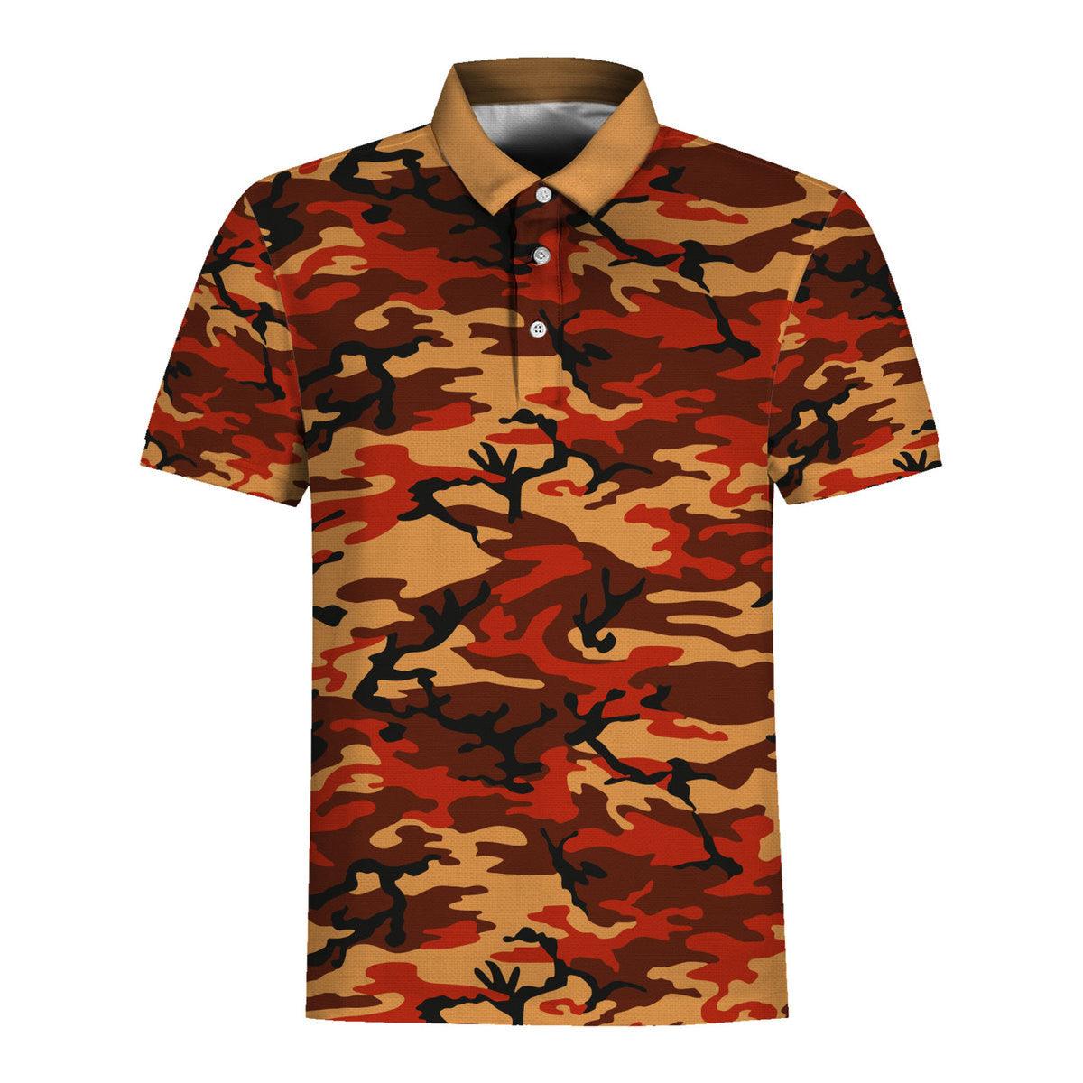 Flecktarn Red Brown German World War II Camouflage Patterns - DucG