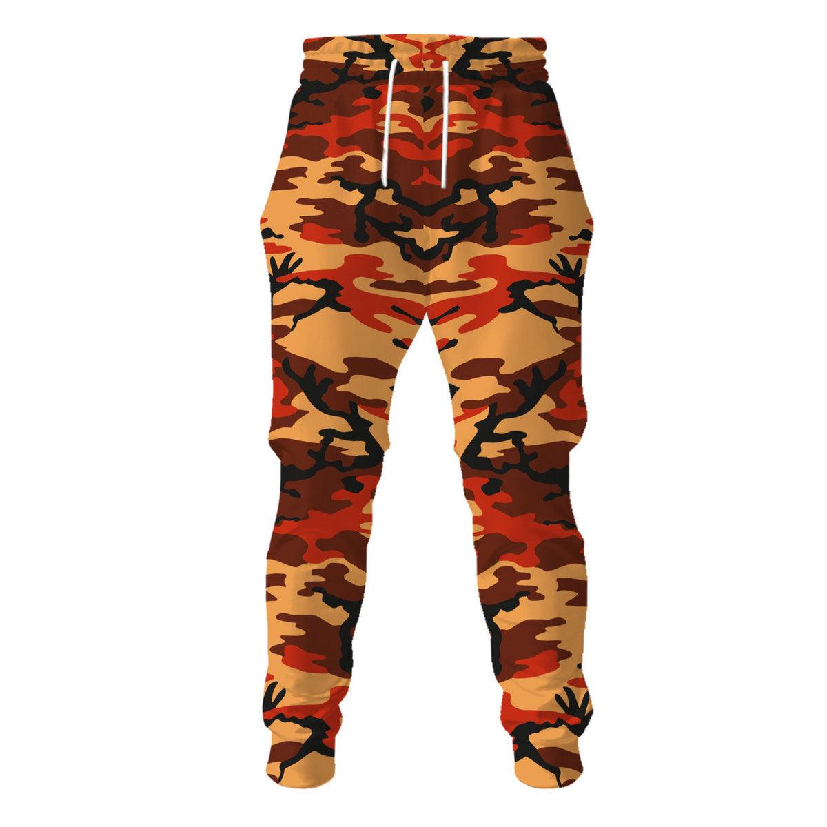 Flecktarn Red Brown German World War II Camouflage Patterns - DucG