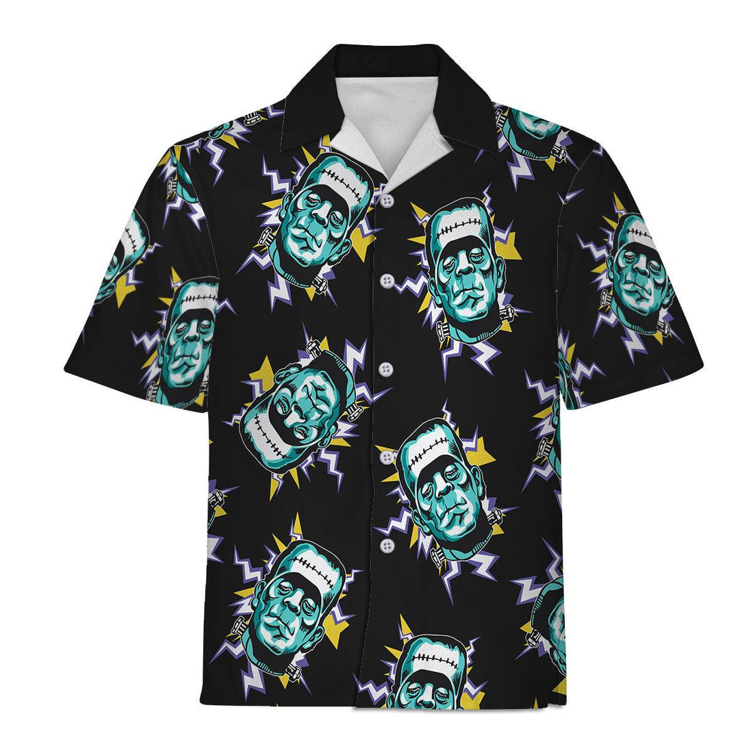 Frankenstein Hawaiian Shirt 3D Shirt For Unisex -  CustomsPig.com