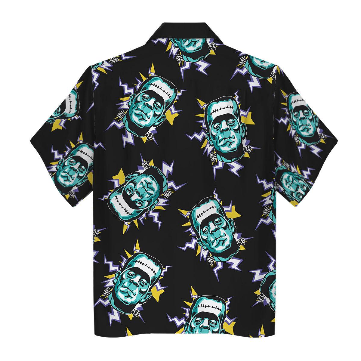 Frankenstein Hawaiian Shirt 3D Shirt For Unisex -  CustomsPig.com
