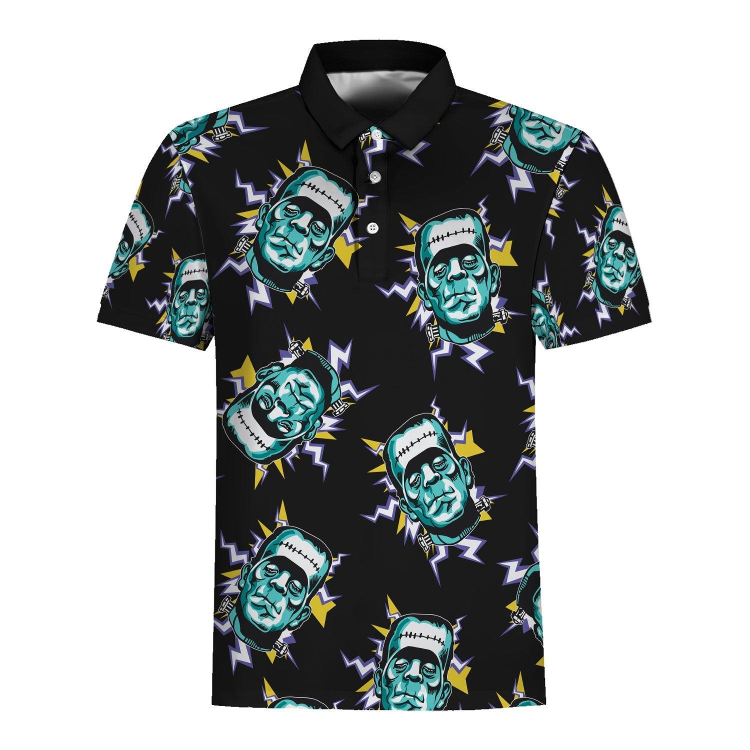 Frankenstein Hawaiian Shirt 3D Shirt For Unisex -  CustomsPig.com