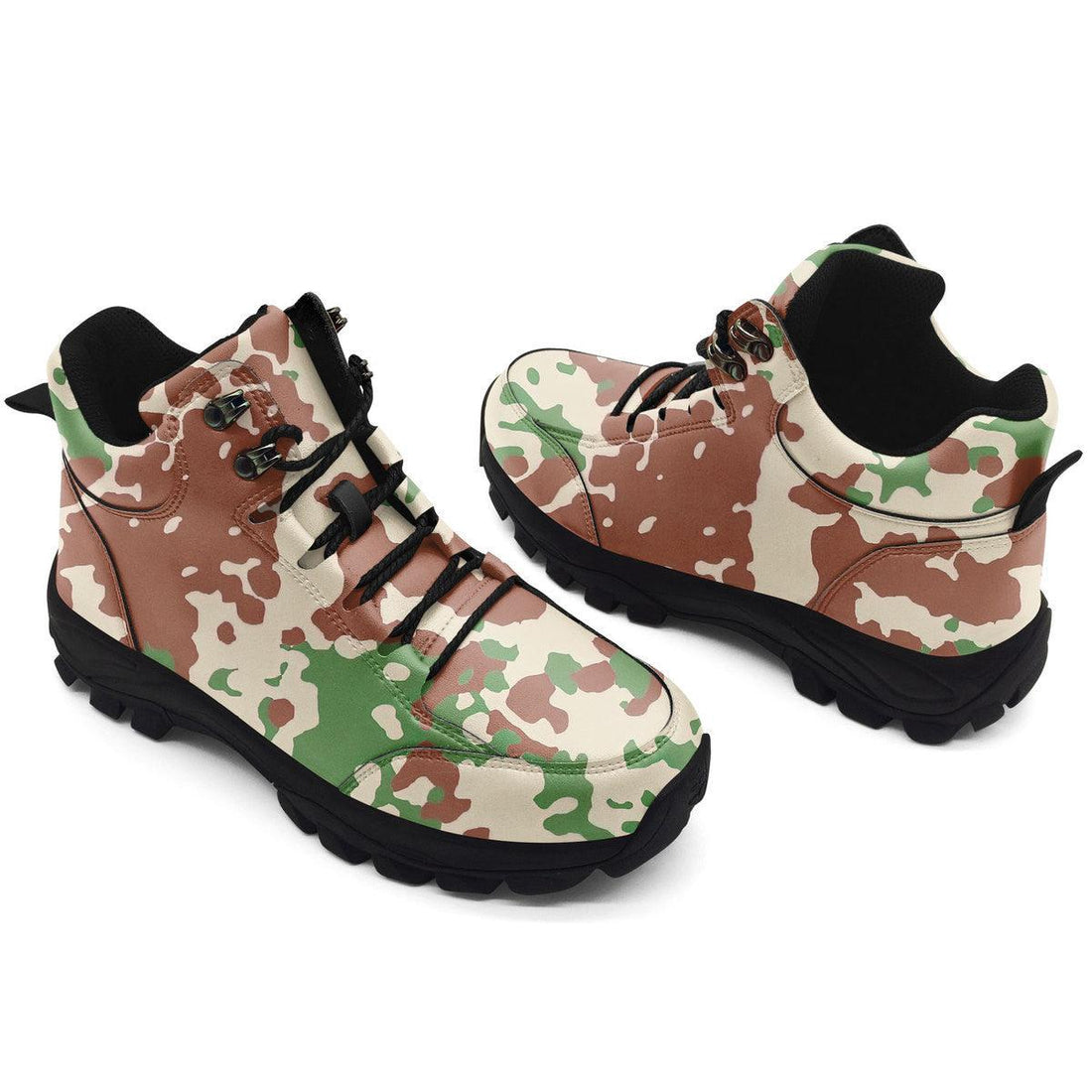 French Experiment Flecktarn Hiking Shoes - DucG