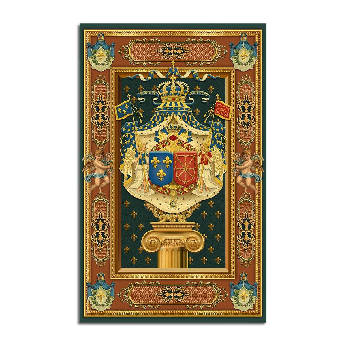 French King Louis XV Rug - CustomsPig