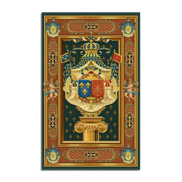 French King Louis XV Rug - CustomsPig