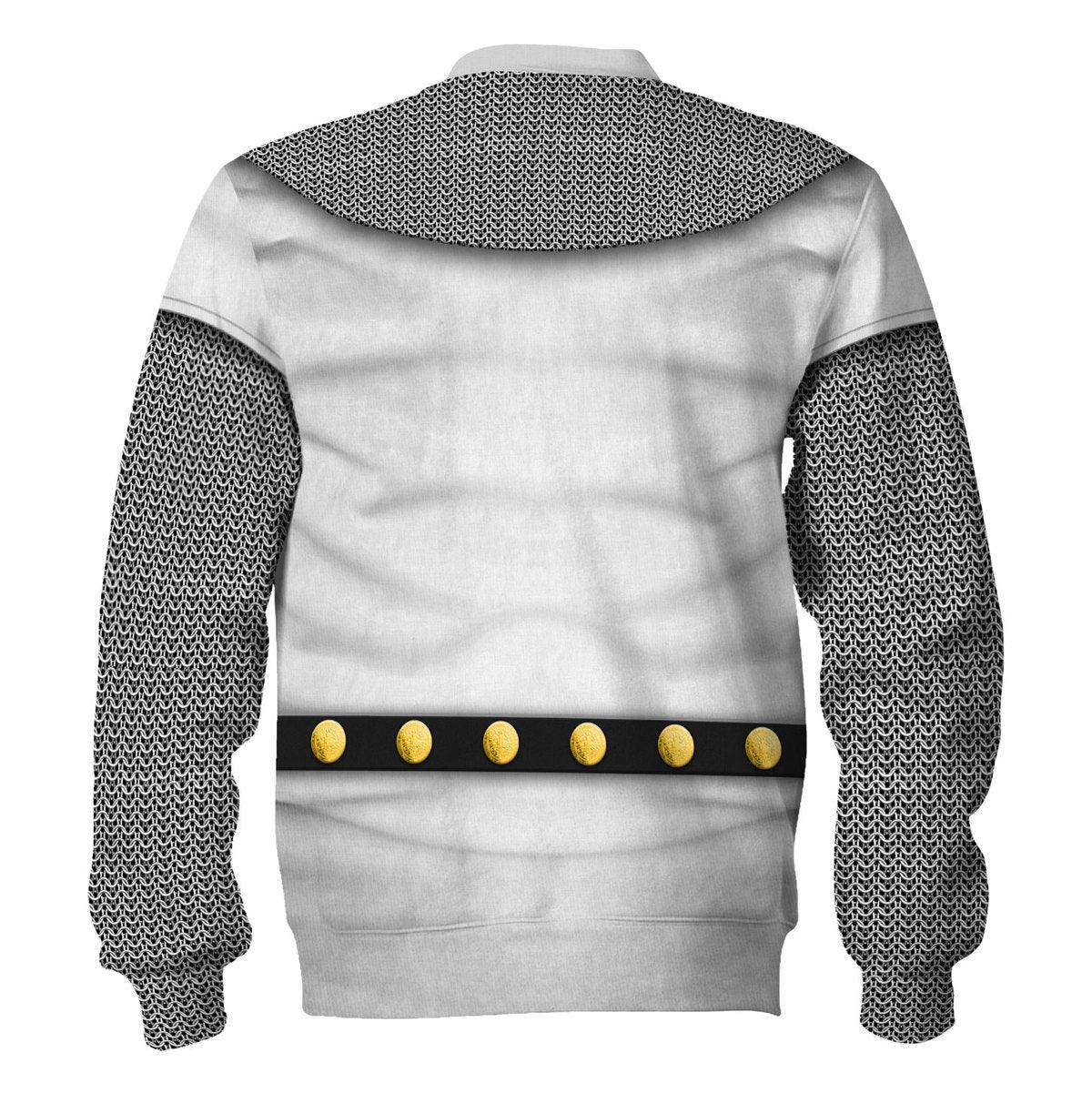 Gearhomie 1147–1149 English Templar Knight Costume Hoodie Sweatshirt T-Shirt Tracksuit - Gearhomie.com