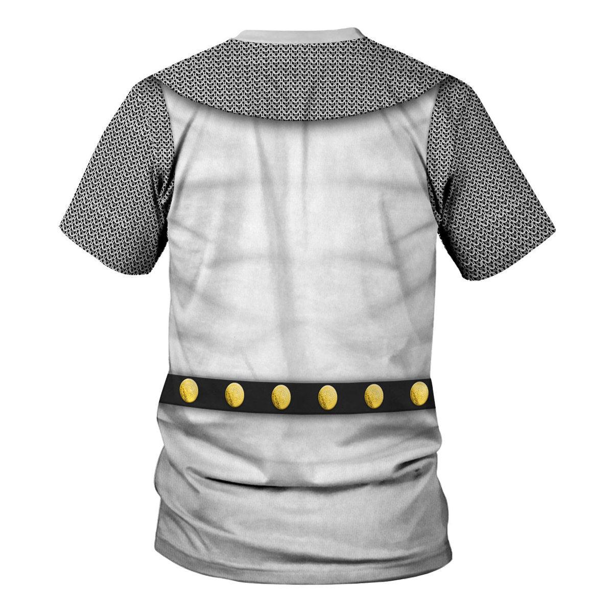 Gearhomie 1189-1192 English Templar Knights Costume Hoodie Sweatshirt T-Shirt Tracksuit - Gearhomie.com
