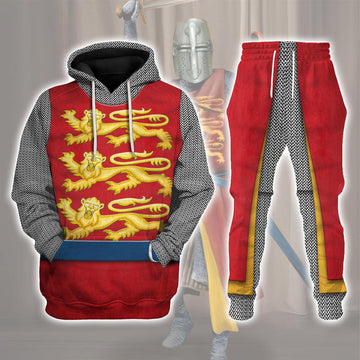 Gearhomie 12th Century English Knights Costume Hoodie Sweatshirt T-Shirt Tracksuit - Gearhomie.com