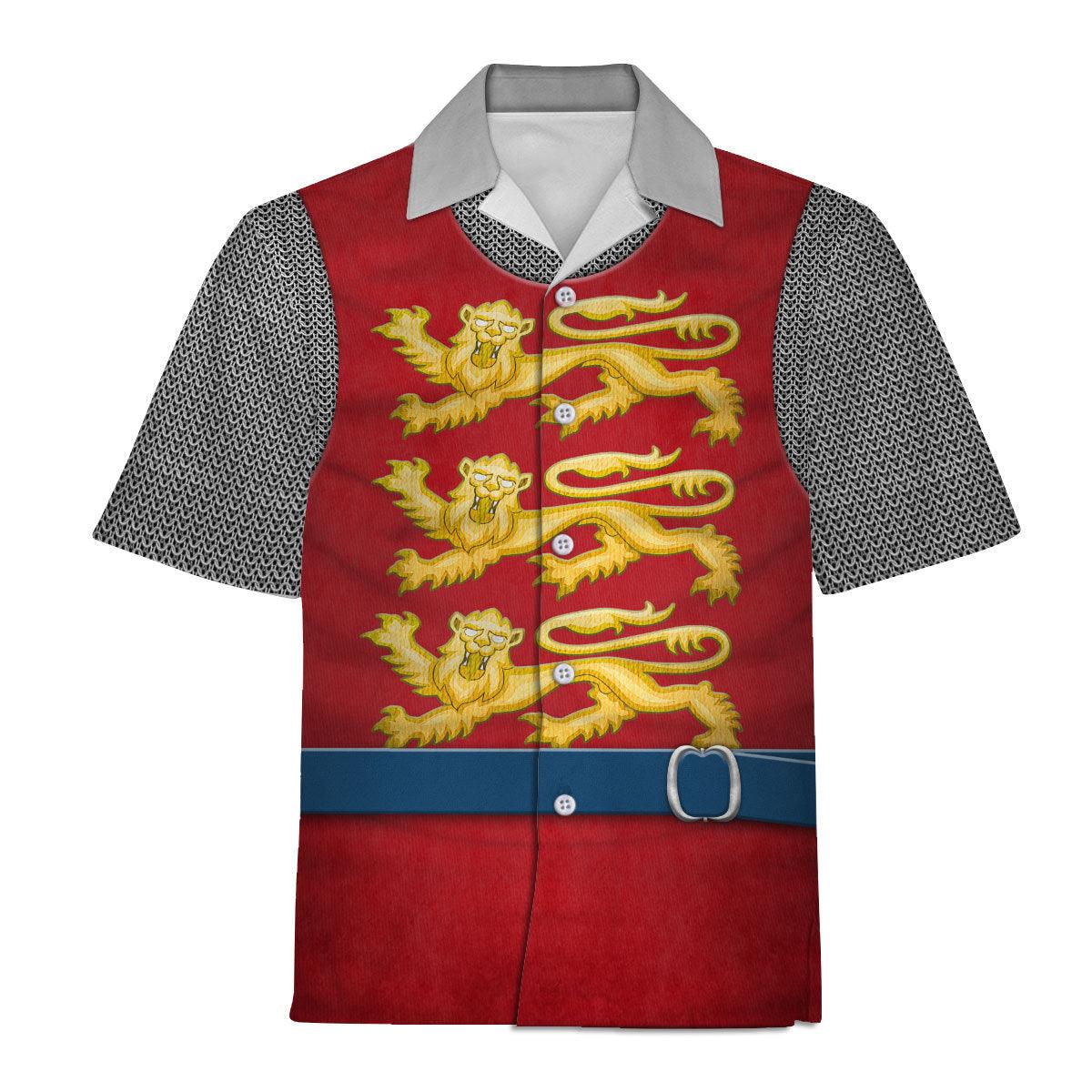 Gearhomie 12th Century English Knights Costume Hoodie Sweatshirt T-Shirt Tracksuit - Gearhomie.com