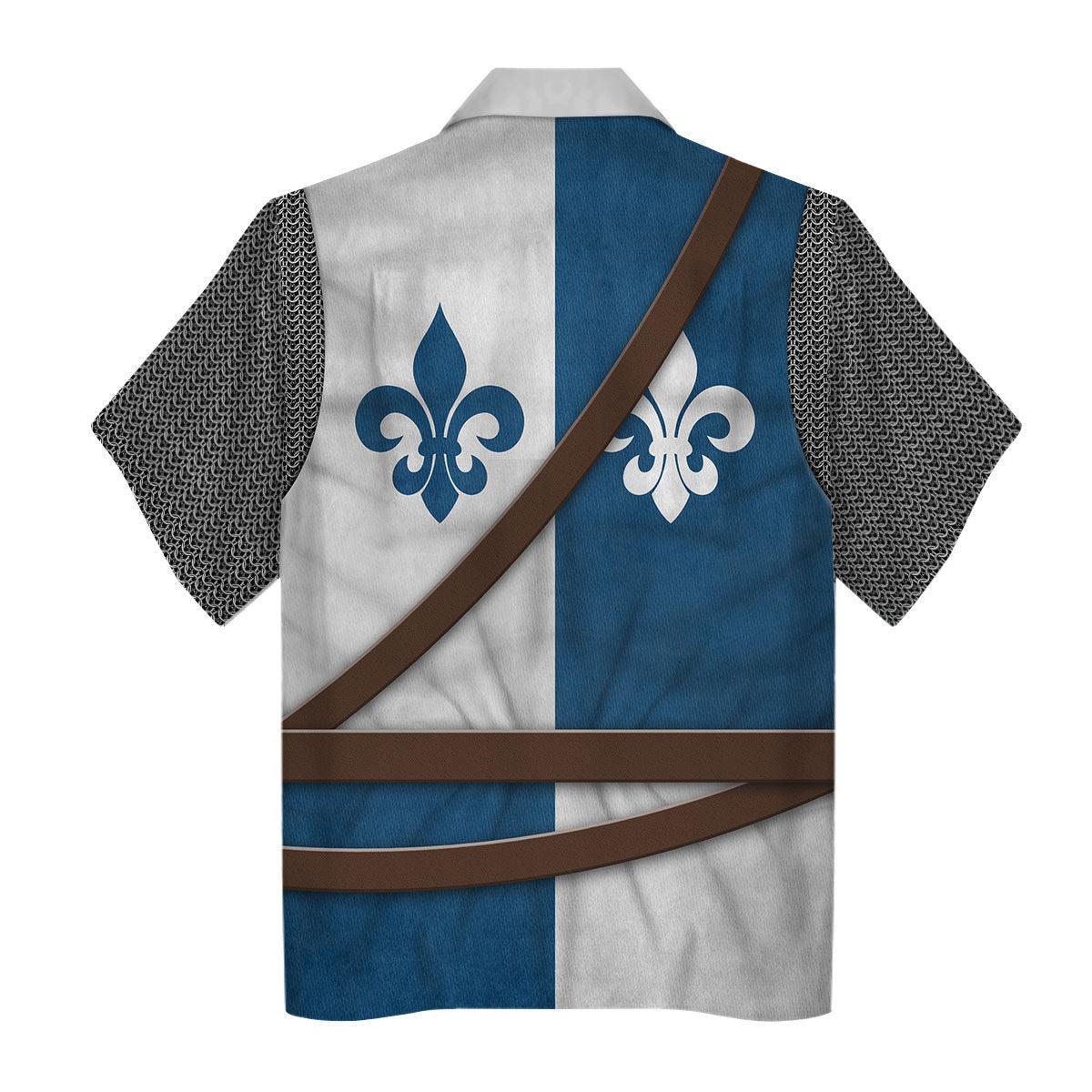 Gearhomie 12th Century French Knight Costume Hoodie Sweatshirt T-Shirt Tracksuit - Gearhomie.com