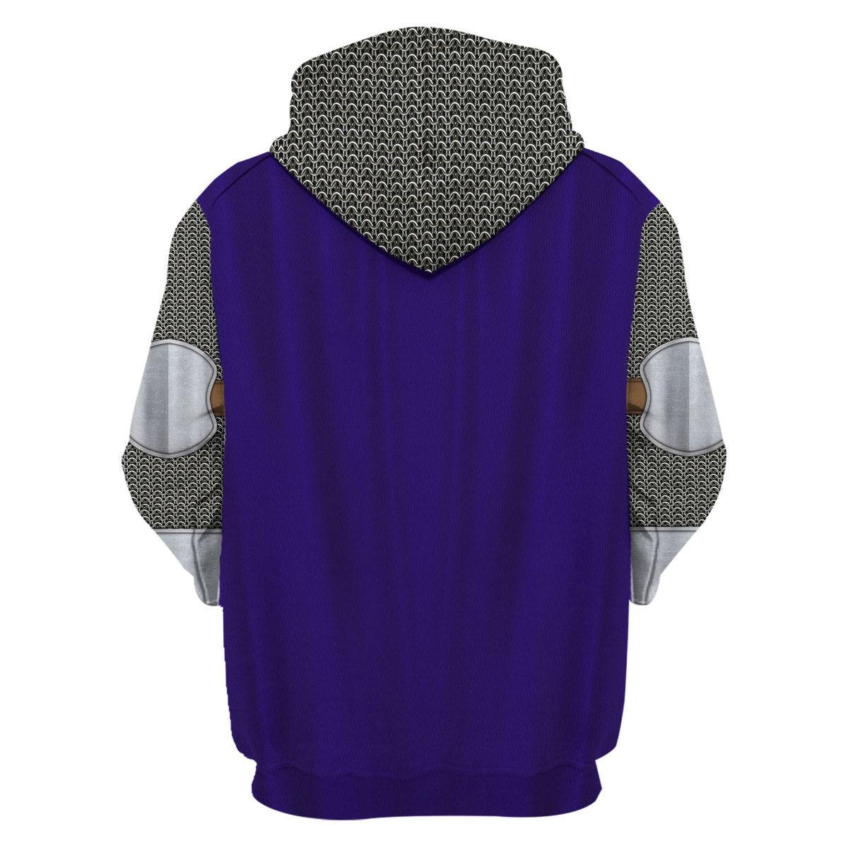 Gearhomie 12th Century Holy Roman Empire Knight Costume Hoodie Sweatshirt T-Shirt Tracksuit - Gearhomie.com