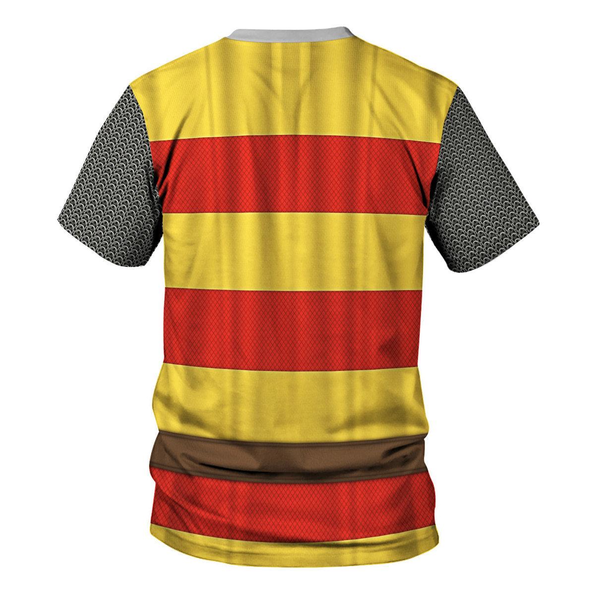 Gearhomie 13th Century Holy Roman Empire Knight Costume Hoodie Sweatshirt T-Shirt Tracksuit - Gearhomie.com