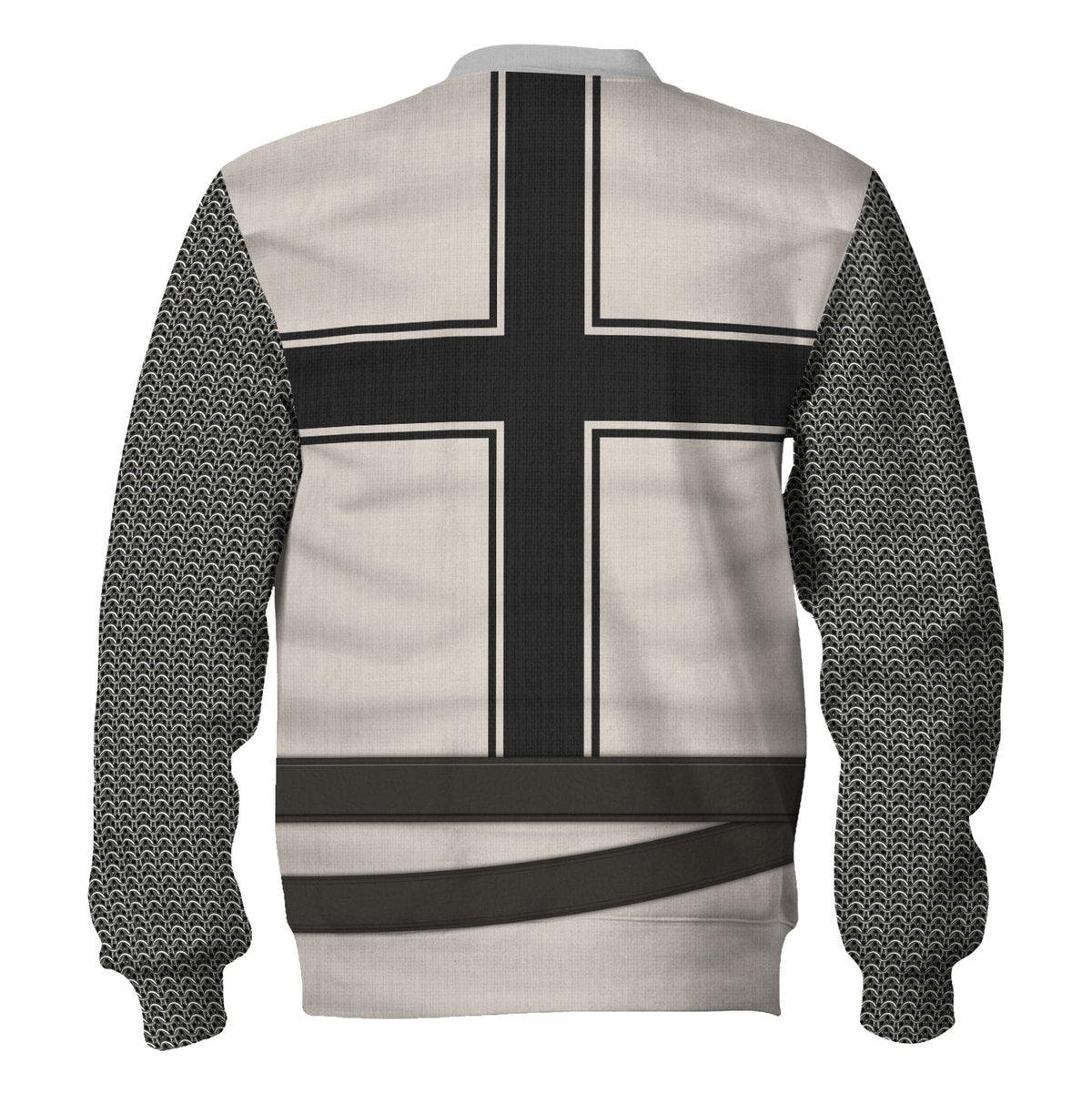 Gearhomie 13th Century Teutonic Knight of Saint Mary Costume Hoodie Sweatshirt T-Shirt Tracksuit - Gearhomie.com