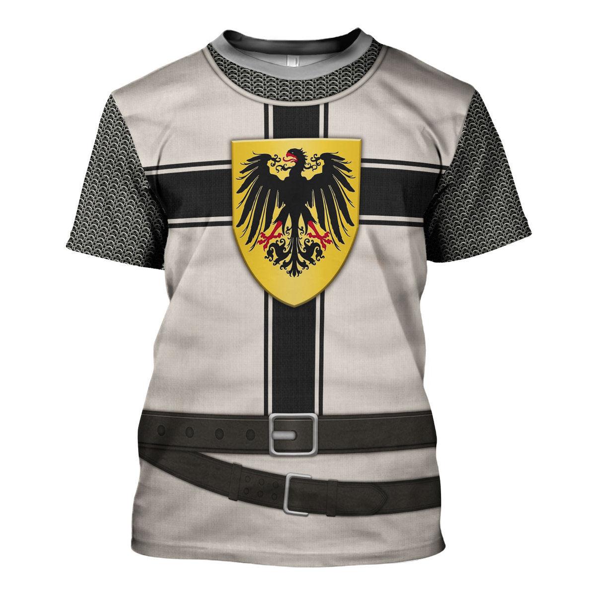 Gearhomie 13th Century Teutonic Knight of Saint Mary Costume Hoodie Sweatshirt T-Shirt Tracksuit - Gearhomie.com