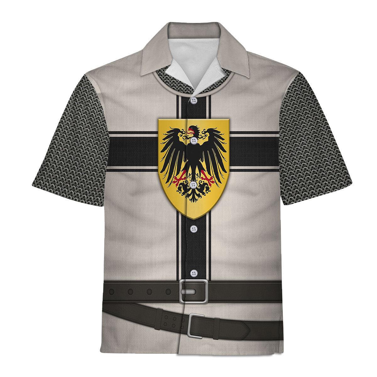 Gearhomie 13th Century Teutonic Knight of Saint Mary Costume Hoodie Sweatshirt T-Shirt Tracksuit - Gearhomie.com