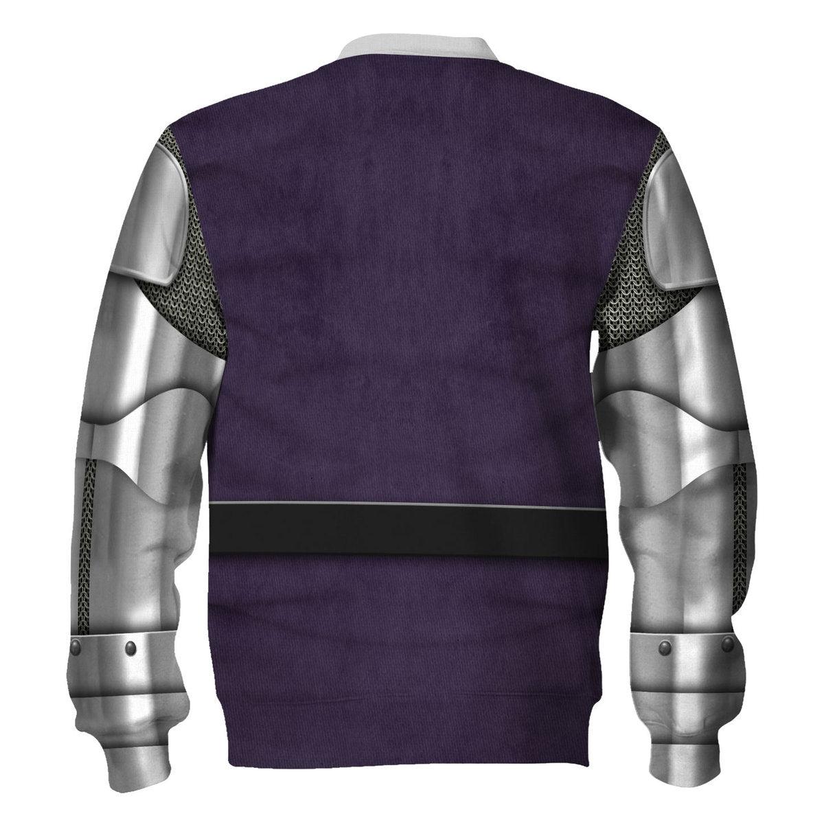 Gearhomie 1415 Agincourt Knight Duke of Alencon Knight Costume Hoodie Sweatshirt T-Shirt Tracksuit - Gearhomie.com