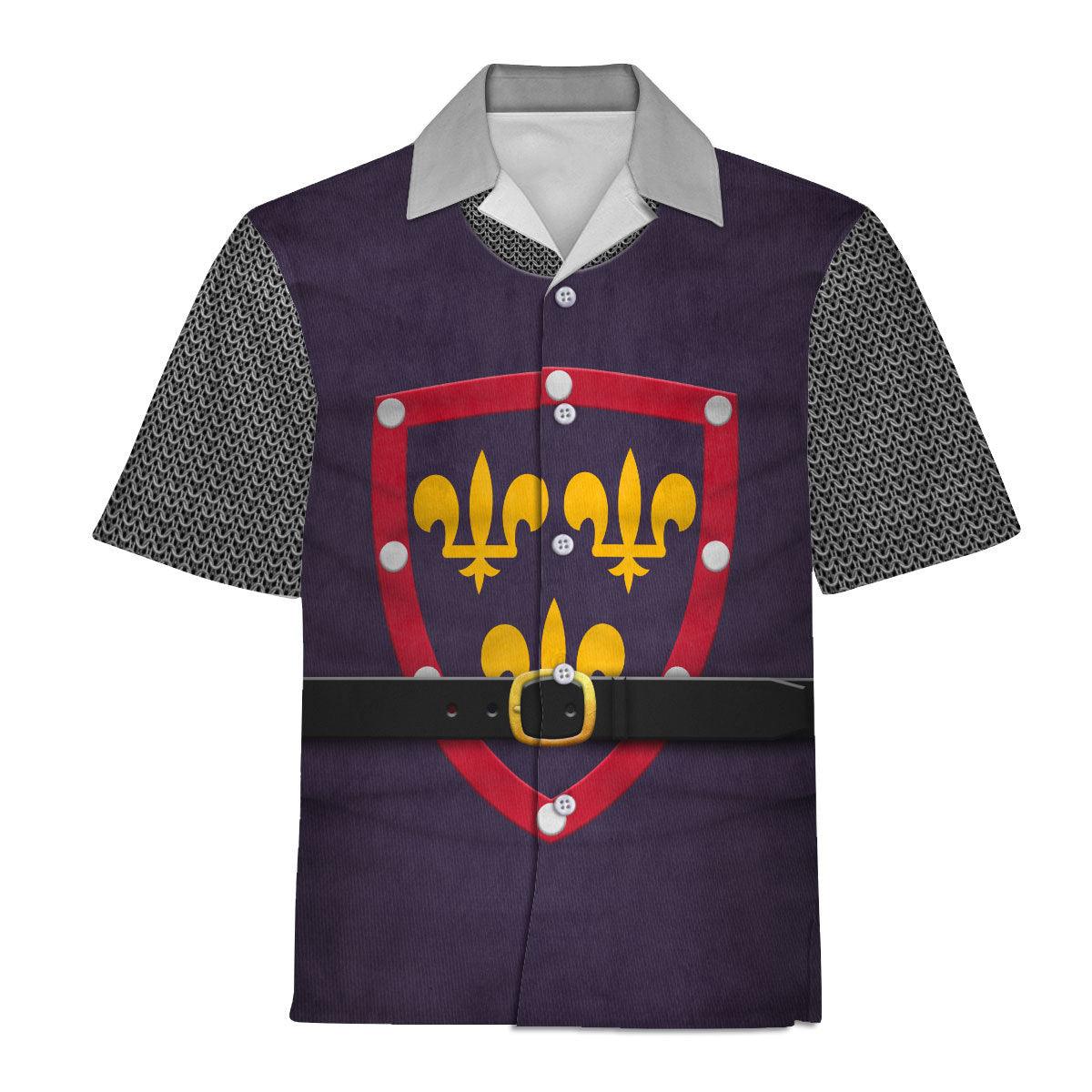 Gearhomie 1415 Agincourt Knight Duke of Alencon Knight Costume Hoodie Sweatshirt T-Shirt Tracksuit - Gearhomie.com