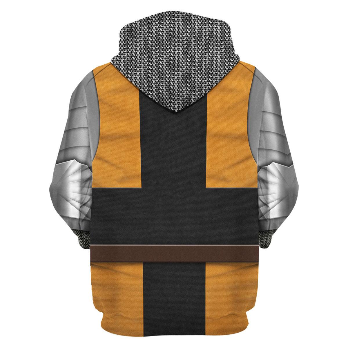 Gearhomie 1415 Agincourt Knight Waleran de Raineval Knight Costume Hoodie Sweatshirt T-Shirt Tracksuit - Gearhomie.com