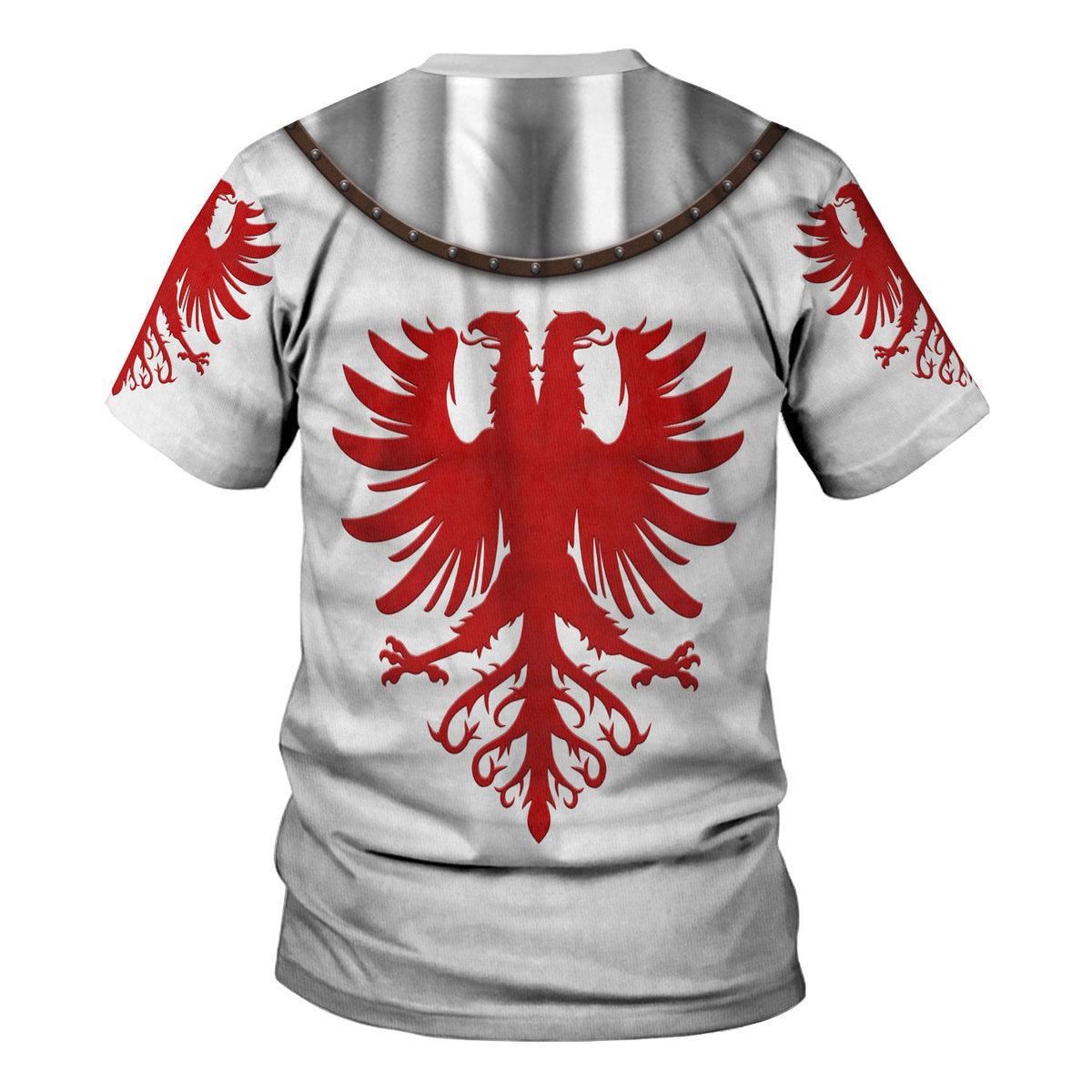 CustomsPig 14th Century Articulated Armour- Boucicaut -1415 Costume Hoodie Sweatshirt T-Shirt Tracksuit - CustomsPig.com