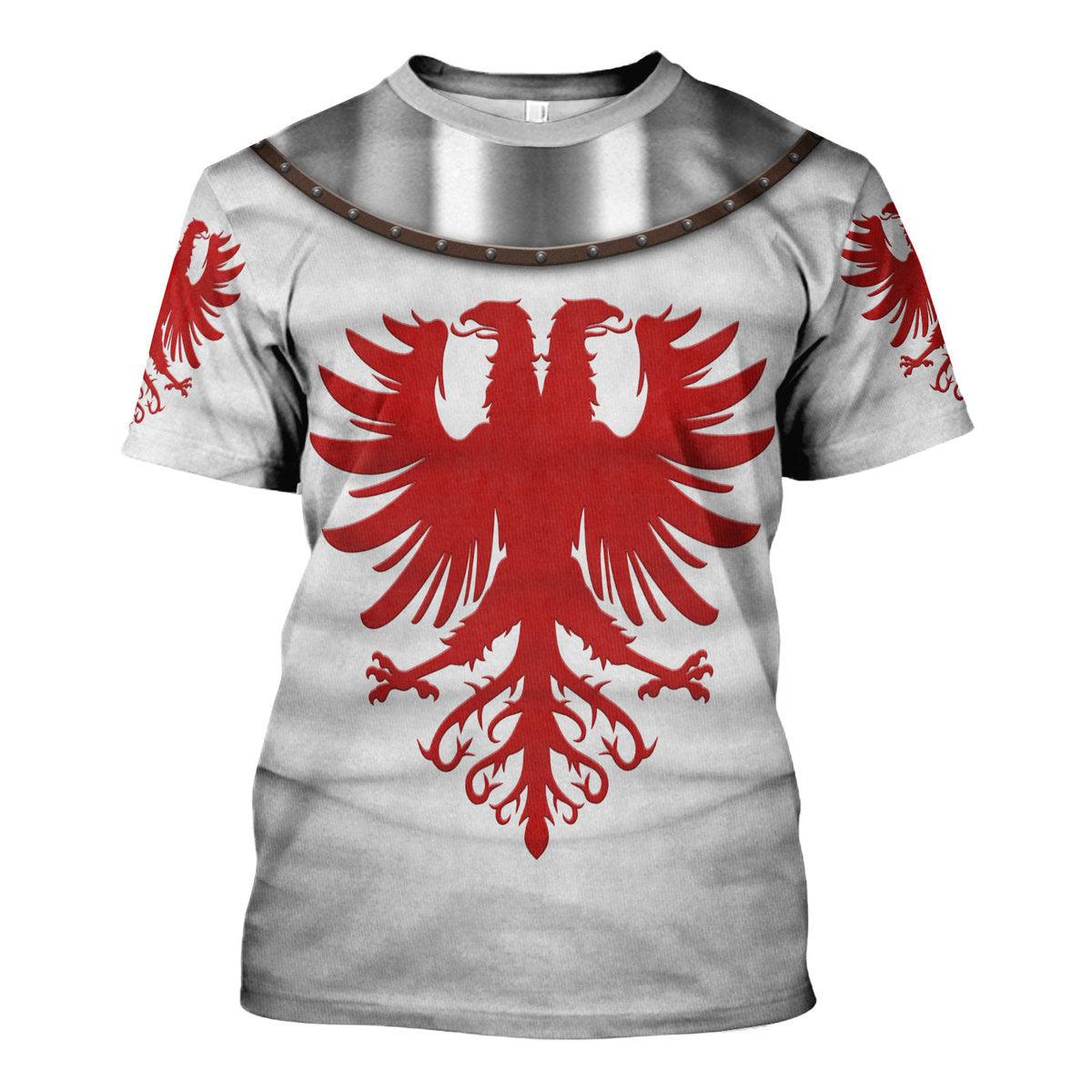 CustomsPig 14th Century Articulated Armour- Boucicaut -1415 Costume Hoodie Sweatshirt T-Shirt Tracksuit - CustomsPig.com