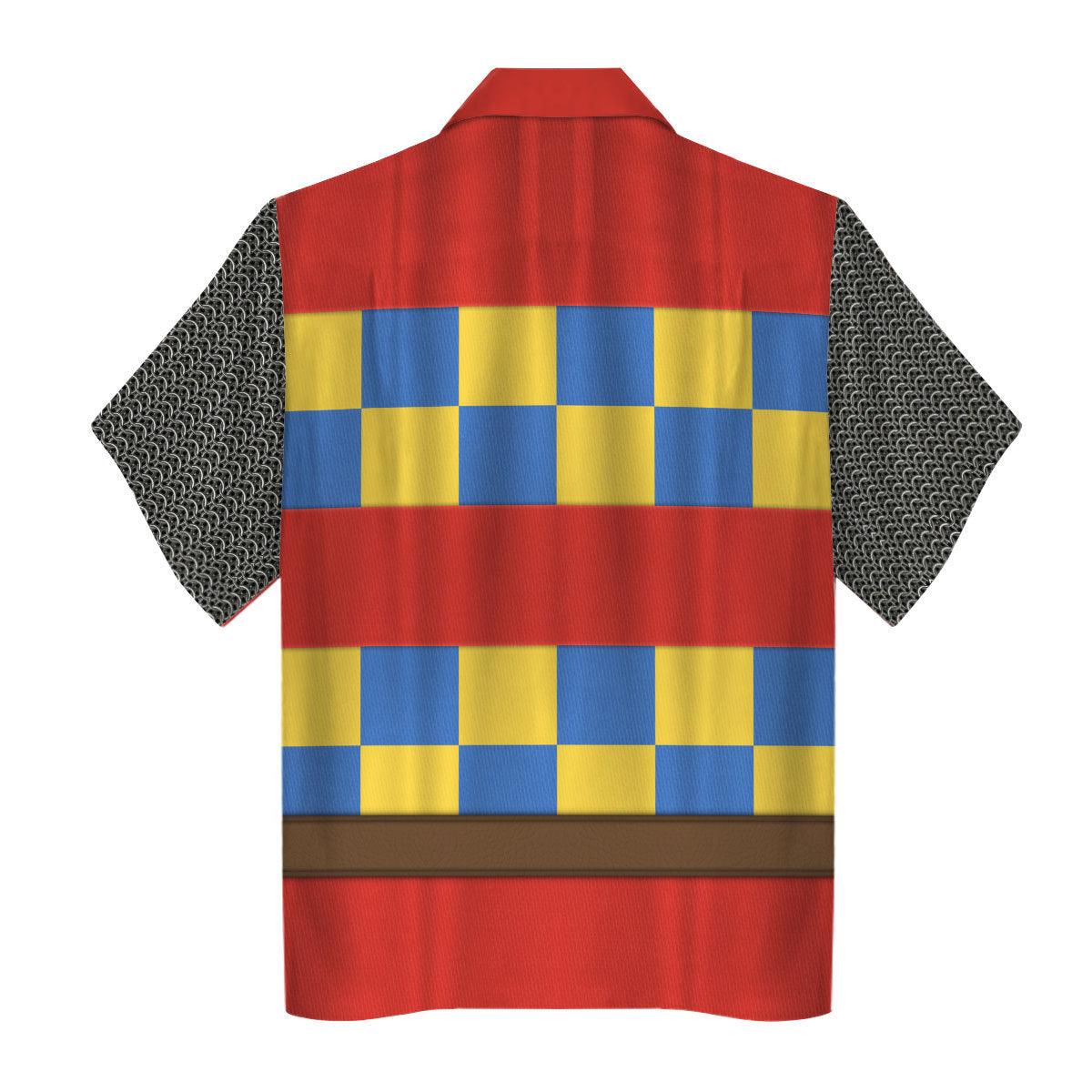 Gearhomie 14th Century Holy Roman Empire Knight Costume Hoodie Sweatshirt T-Shirt Tracksuit - Gearhomie.com