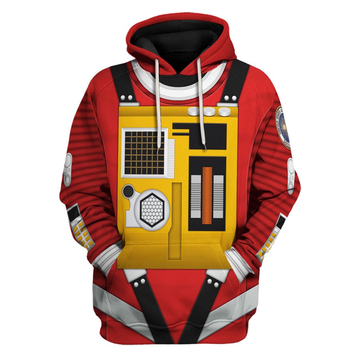 CustomsPig 2001: Space Odyssey Dave's Iconic Costume Hoodie Sweatshirt T-Shirt Sweatpants