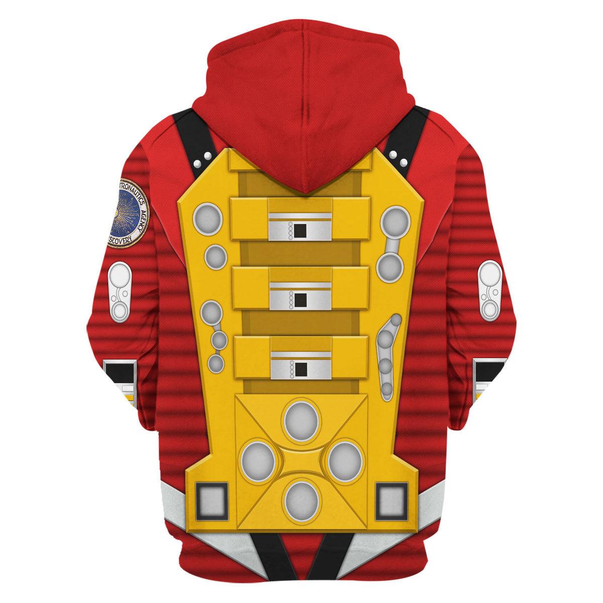 Gearhomie 2001: Space Odyssey Dave's Iconic Costume Hoodie Sweatshirt T-Shirt Sweatpants - Gearhomie.com