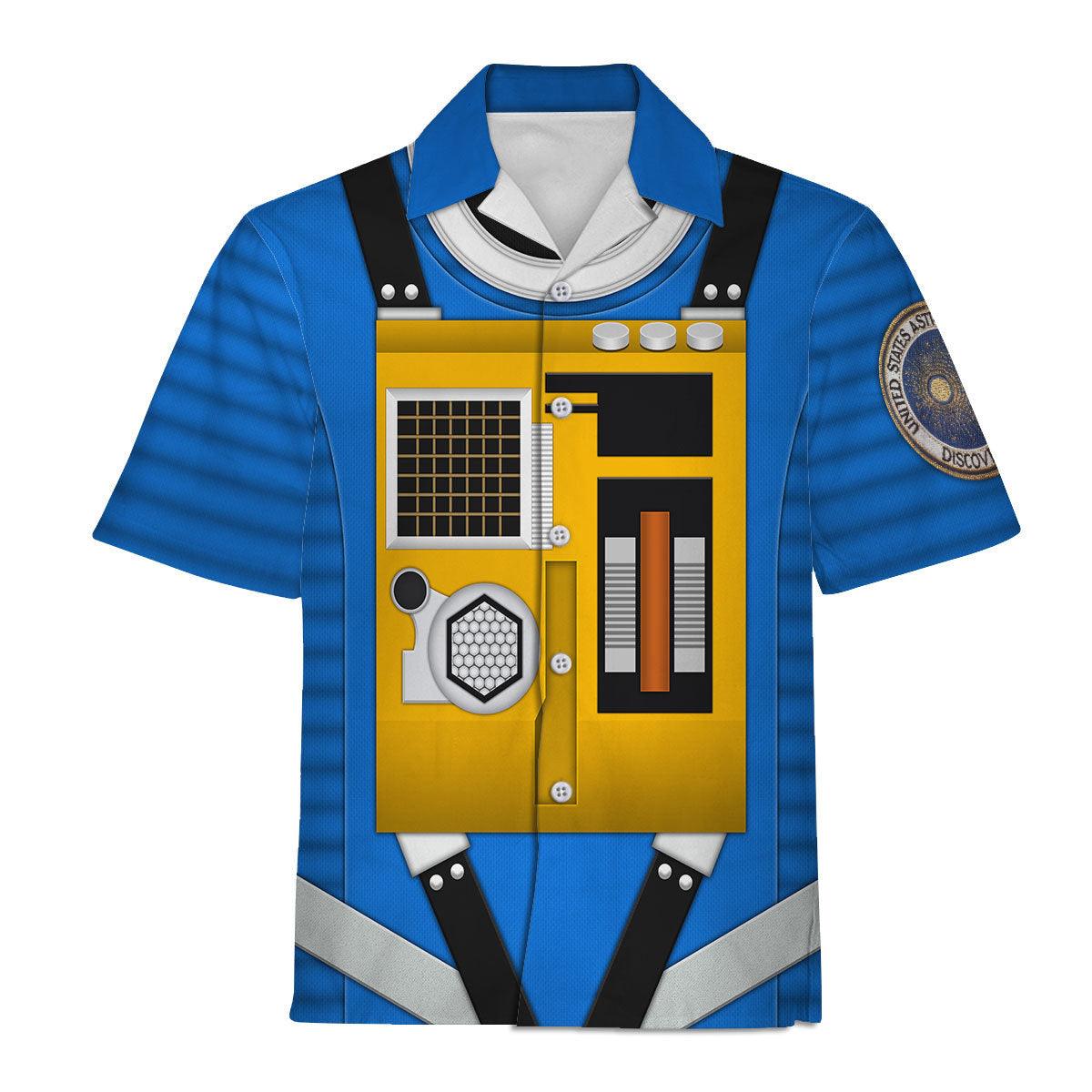 Gearhomie 2001: Space Odyssey Iconic Costume Blue Hoodie Sweatshirt T-Shirt Sweatpants - Gearhomie.com
