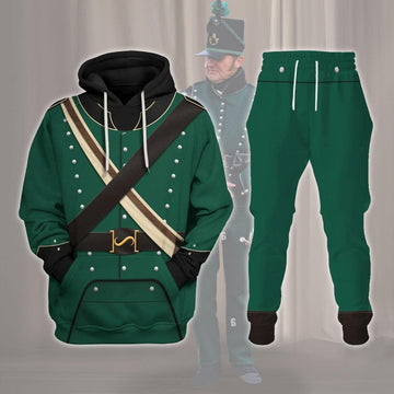 Gearhomie 95th Rifles British Rifle Corps Army Uniform Hoodie Sweatshirt T-Shirt Tracksuit - Gearhomie.com