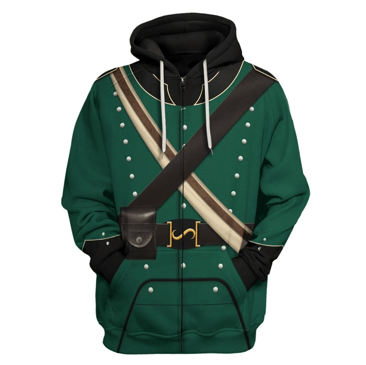 Gearhomie 95th Rifles British Rifle Corps Army Uniform Hoodie Sweatshirt T-Shirt Tracksuit - Gearhomie.com