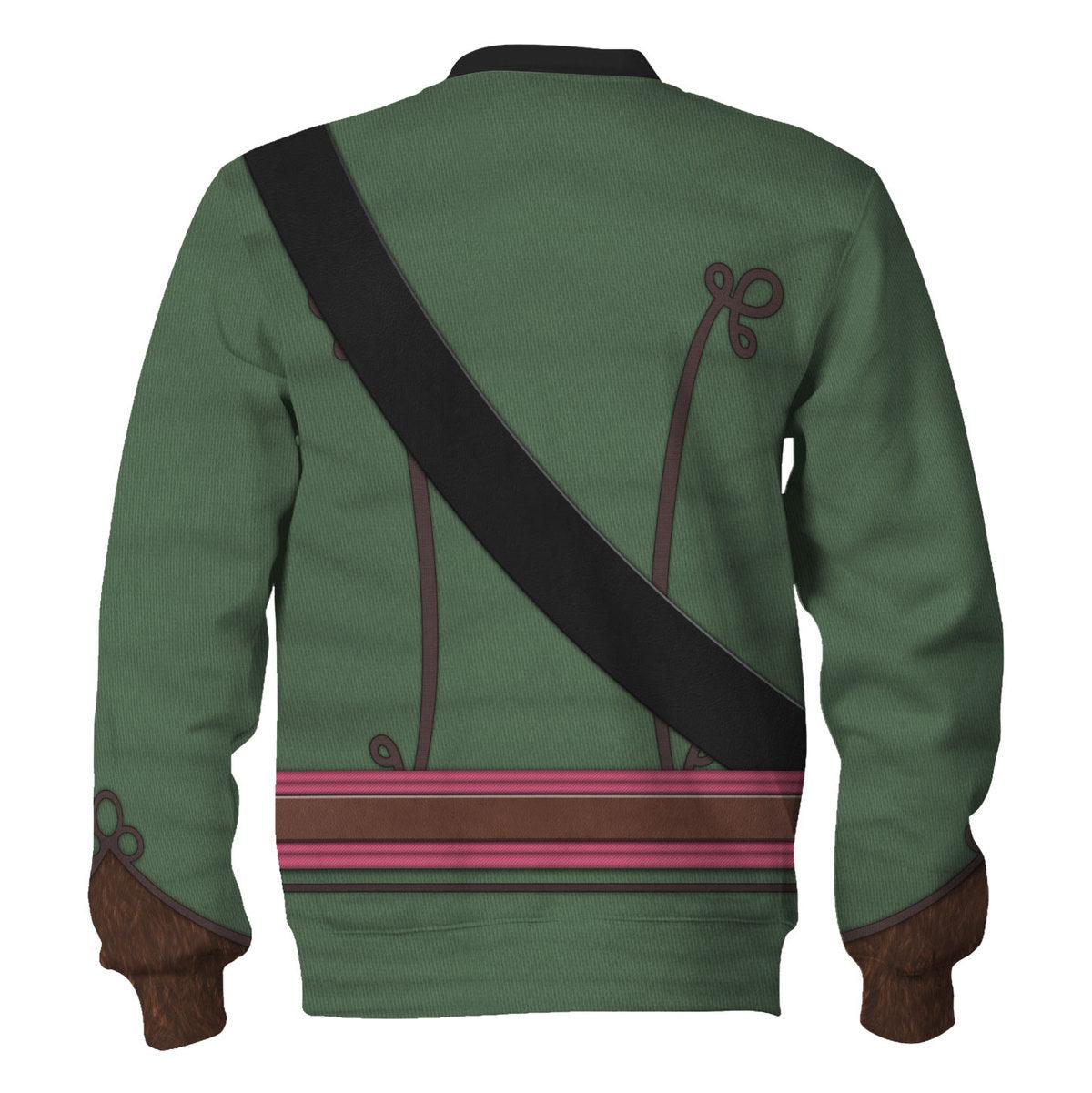 Gearhomie 95th Rifles Uniform British Army Captain All Over Print Hoodie Sweatshirt T-Shirt Tracksuit - Gearhomie.com