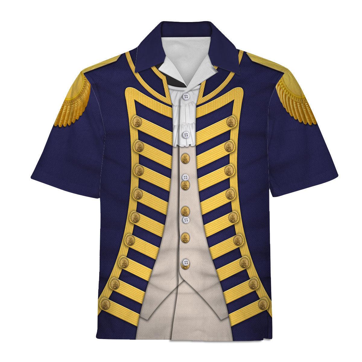 Gearhomie Admiral Collingwood Uniform All Over Print Hoodie Sweatshirt T-Shirt Tracksuit - DucG