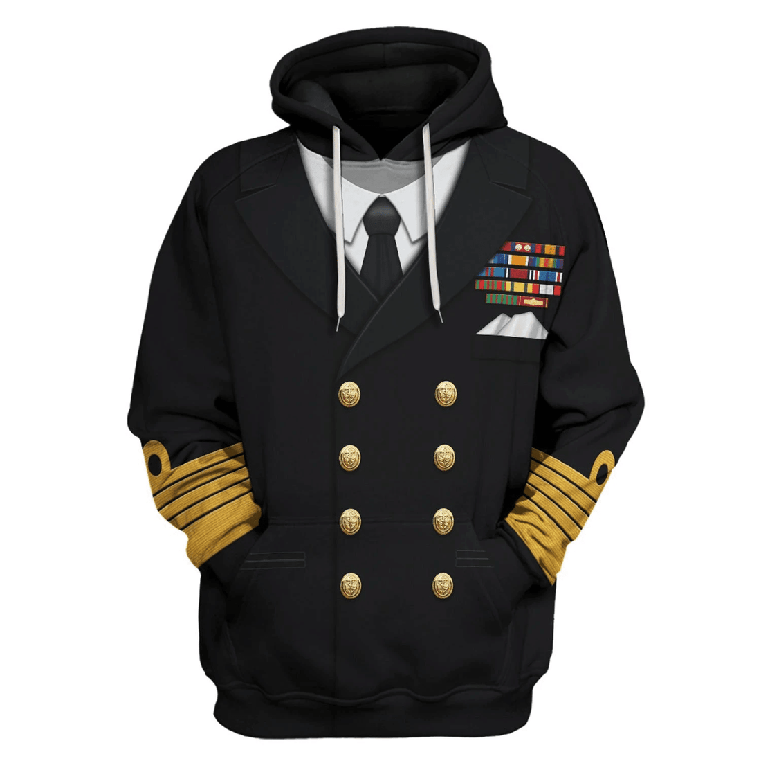 Gearhomie Admiral Of The Fleet Andrew Browne Cunningham "ABC" Costume Hoodie Sweatshirt T-Shirt Tracksuit - Gearhomie.com