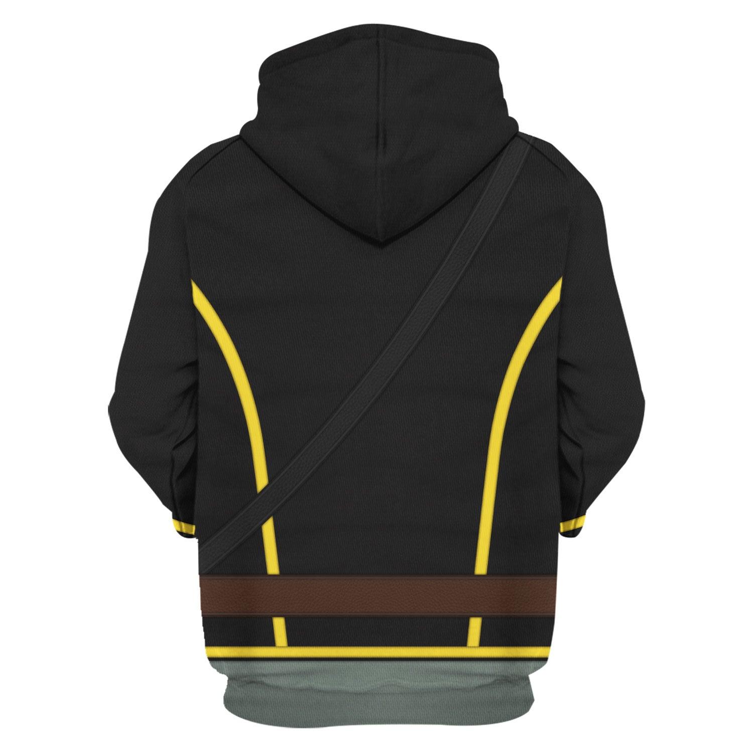 CustomsPig American Civil War Union Army Cavalry Trooper Costume Hoodie Sweatshirt T-Shirt Tracksuit - DucG