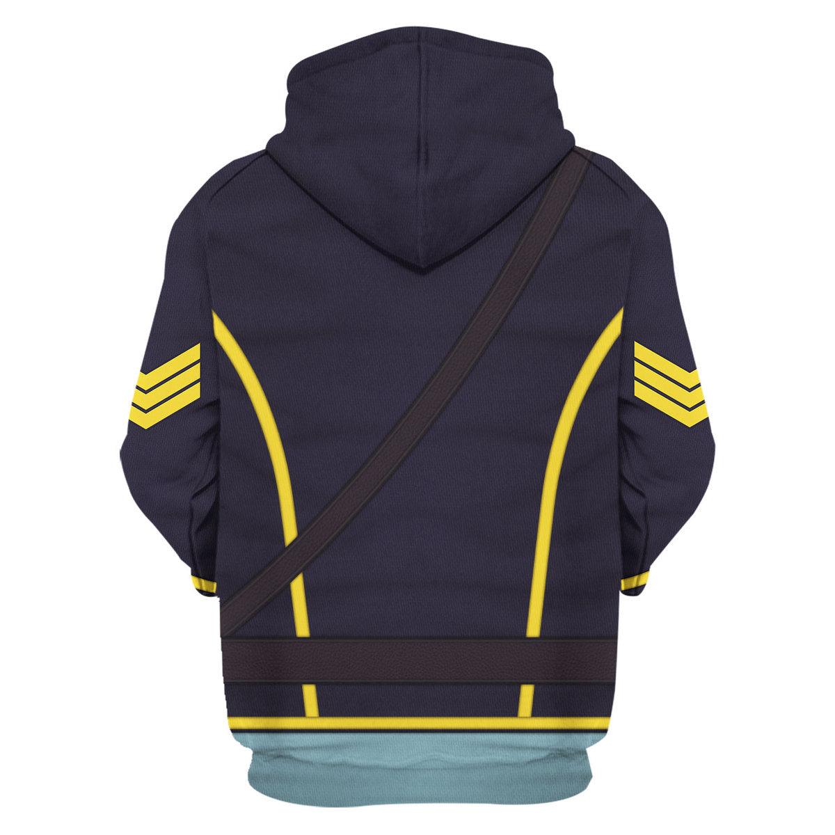 Gearhomie American Union Army- Cavalry Sergeant Uniform All Over Print Hoodie Sweatshirt T-Shirt Tracksuit - Gearhomie.com