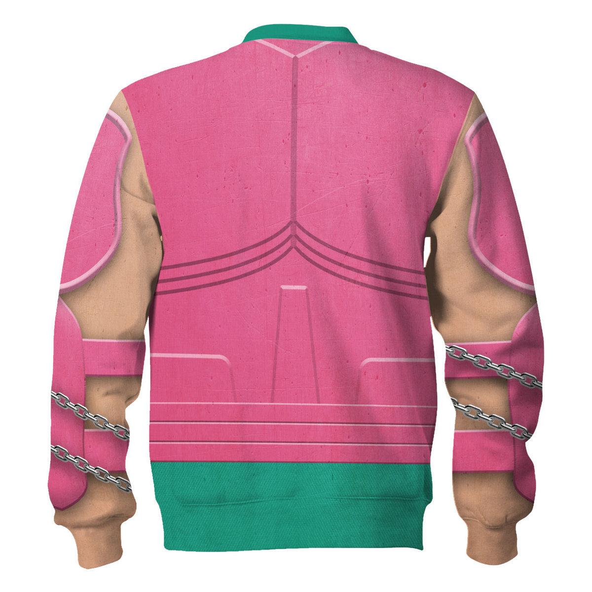 Gearhomie Andromeda Shun Bronze Saints Saint Seiya Costume Hoodie Sweatshirt T-Shirt Tracksuit - DucG