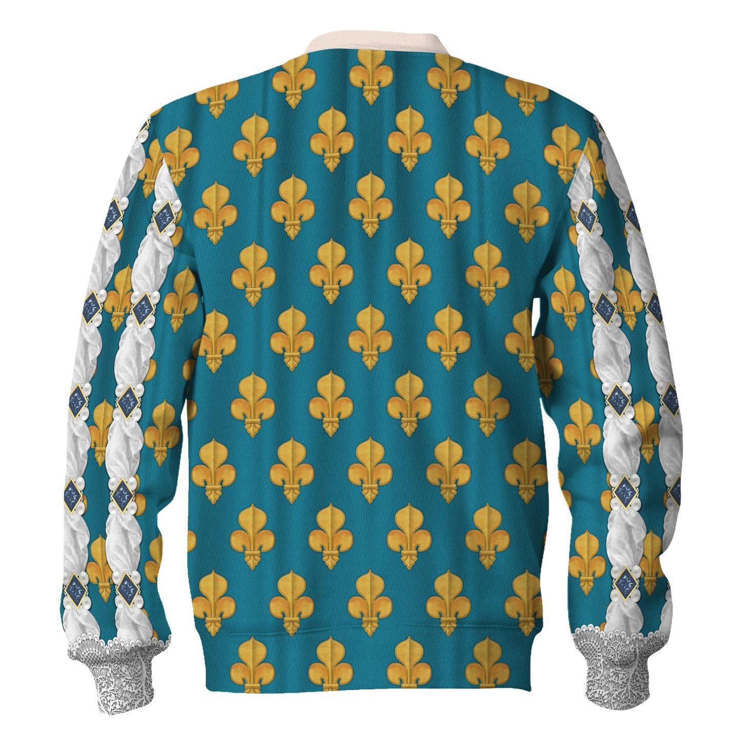 Gearhomie Anne of Austria Costume All Over Print Hoodie Sweatshirt T-Shirt Tracksuit - Gearhomie.com