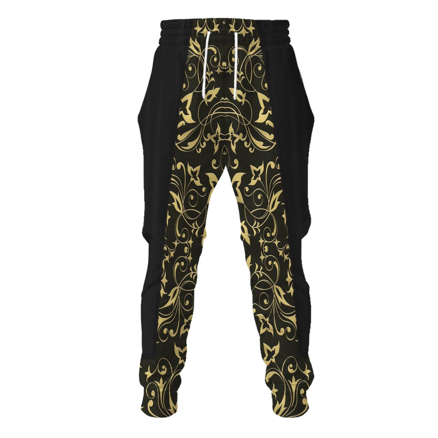 Gearhomie Anne of Austria, Queen of France in Coronation Robes Costume All Over Print Hoodie Sweatshirt T-Shirt Tracksuit - Gearhomie.com
