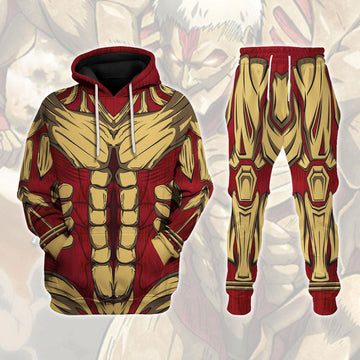 Gearhomie Armored Titan Costume Hoodie Sweatshirt T-Shirt Sweatpants - Gearhomie.com
