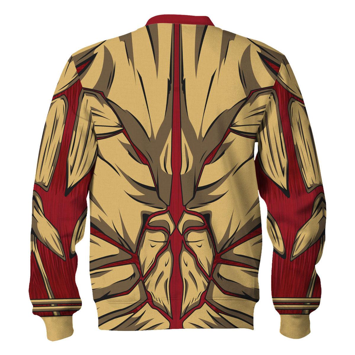Gearhomie Armored Titan Costume Hoodie Sweatshirt T-Shirt Sweatpants - Gearhomie.com