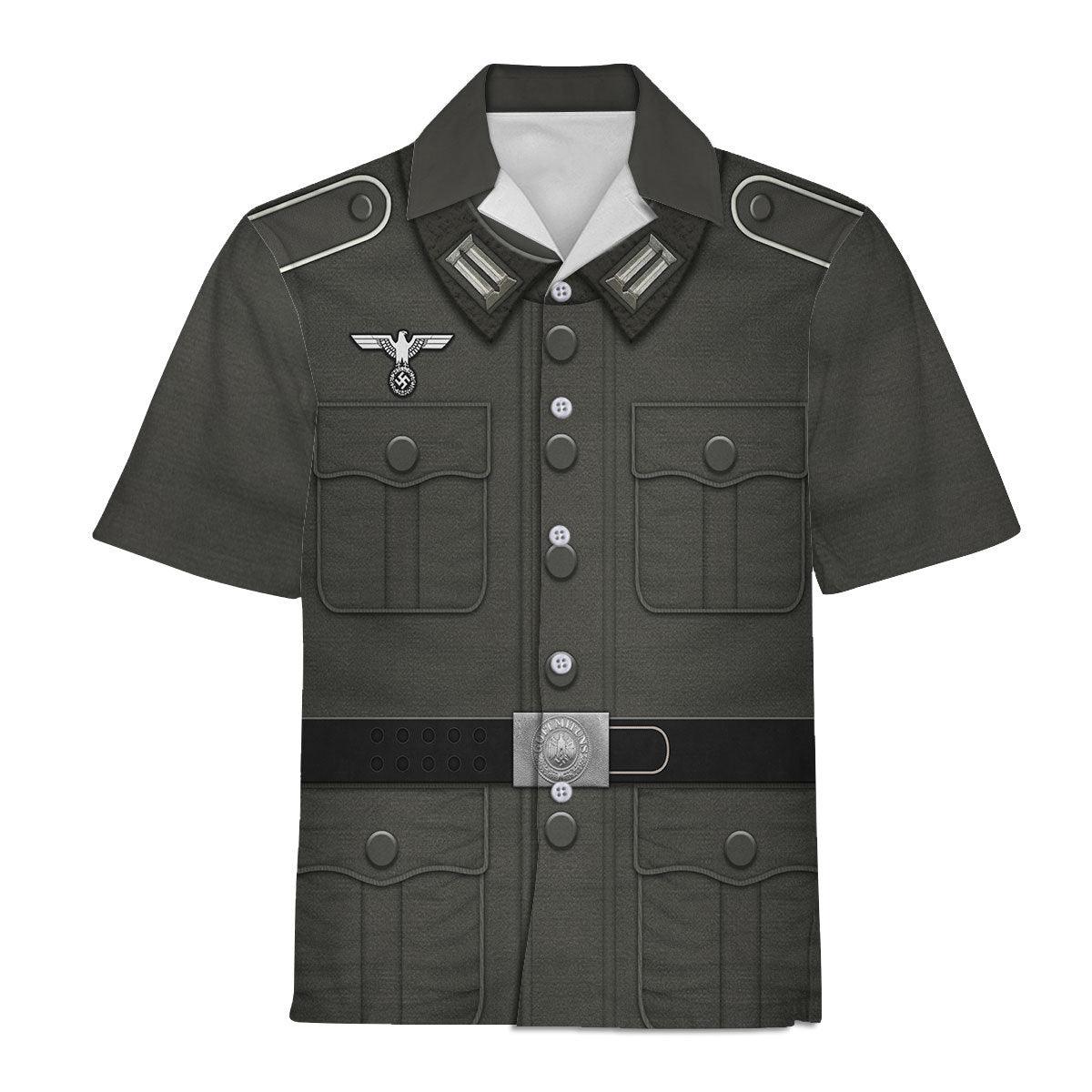 Gearhomie Basic German Army Uniform- Private Soldier Costume Hoodie Sweatshirt T-Shirt Tracksuit - Gearhomie.com