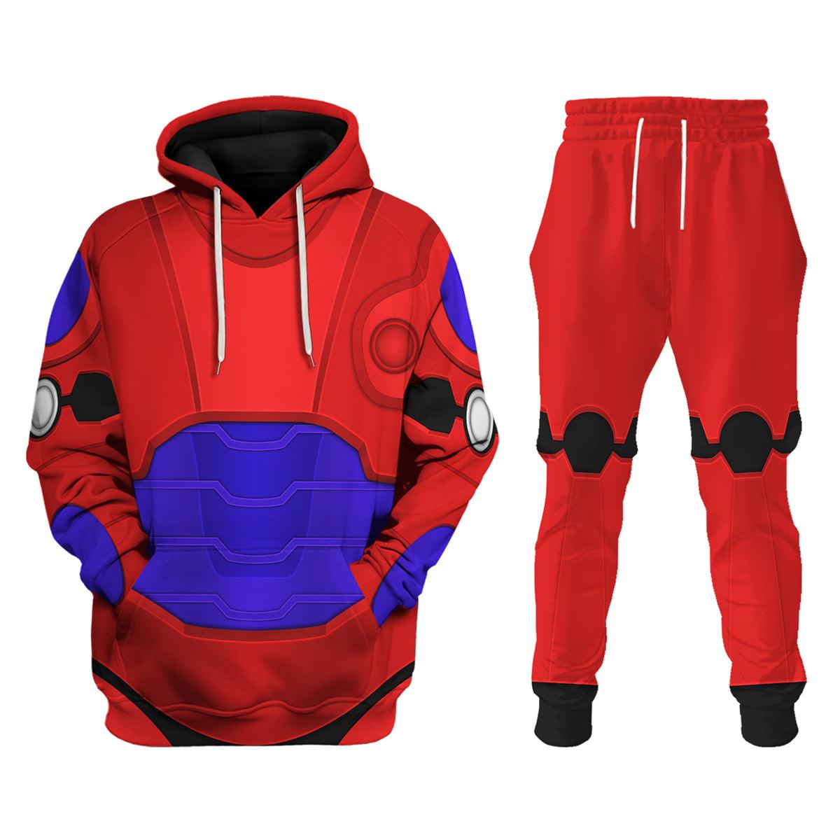 Gearhomie Baymax Super Armor Cosplay Costume Hoodie Sweatshirt T-Shirt Sweatpants - Gearhomie.com