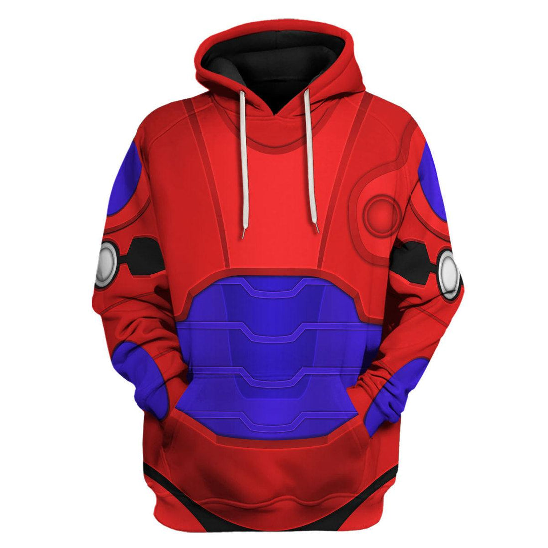 CustomsPig Baymax Super Armor Cosplay Costume Hoodie Sweatshirt T-Shirt Sweatpants - CustomsPig.com